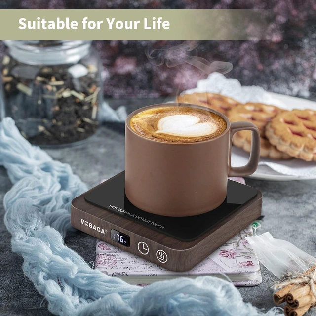 Alt view image 5 of 7 - VOBAGA Coffee Mug Warmer & Coffee Warmer for Desk with 5 Temp Settings Display, Mug Warmer with 2-12H Auto Shut Off, Beverage Warmer for Milk, Tea, Candle, Ideal Coffee Gifts for Women Men(No Cup)