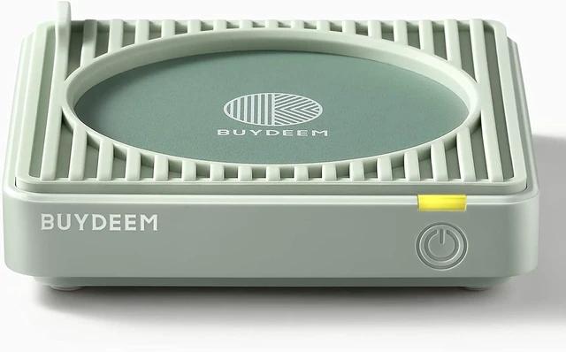Main image of BUYDEEM OA20013 Extra Wide Mug Warmer, One-Touch Beverage Cup Warmer with 2 Temperature Settings and Auto Shut-Off for Office Desk Use