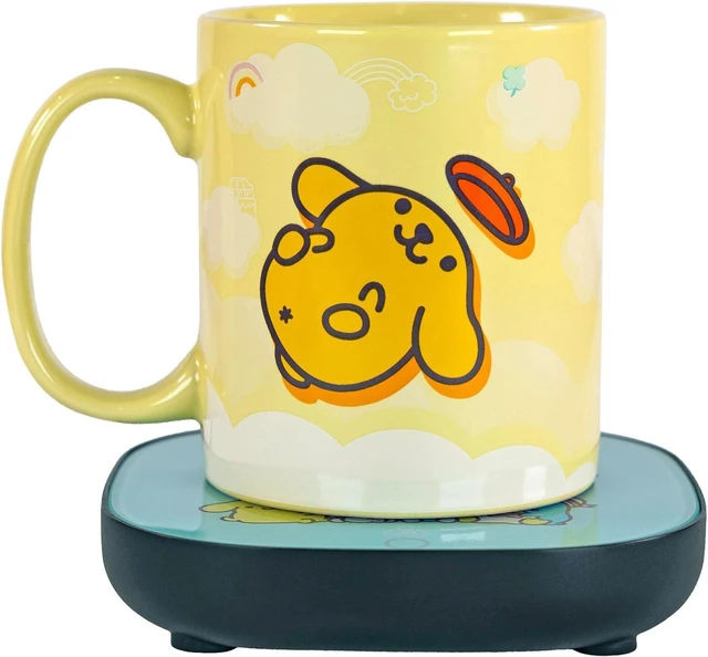 Alt view image 7 of 7 - Uncanny Brands Hello Kitty and Friends Pompompurin Mug Warmer with Mug Keeps Your Favorite Beverage Warm - Auto Shut On/Off