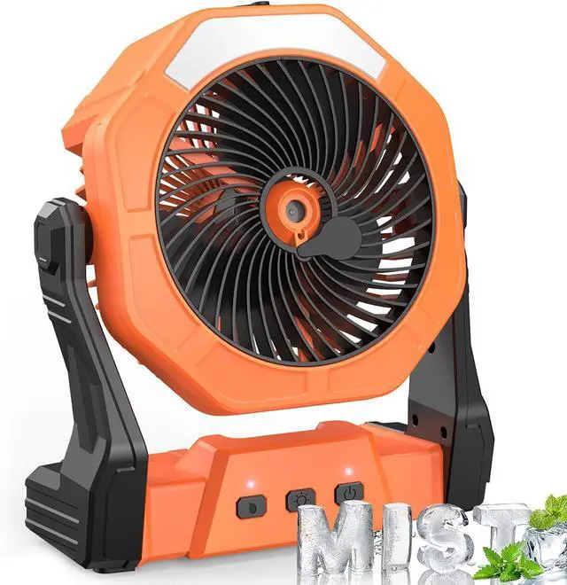 Main image of Ausic HH-V4 Portable Fan, Outdoor Fans for Patios with Water Mist