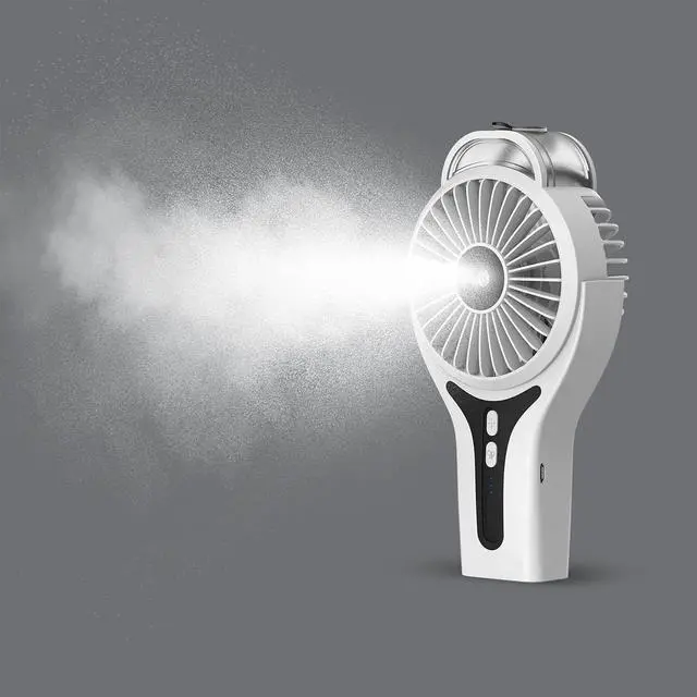 Alt view image 2 of 7 - Sunneday 80019WH Misting Fan, White