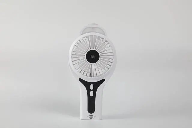 Alt view image 4 of 7 - Sunneday 80019WH Misting Fan, White
