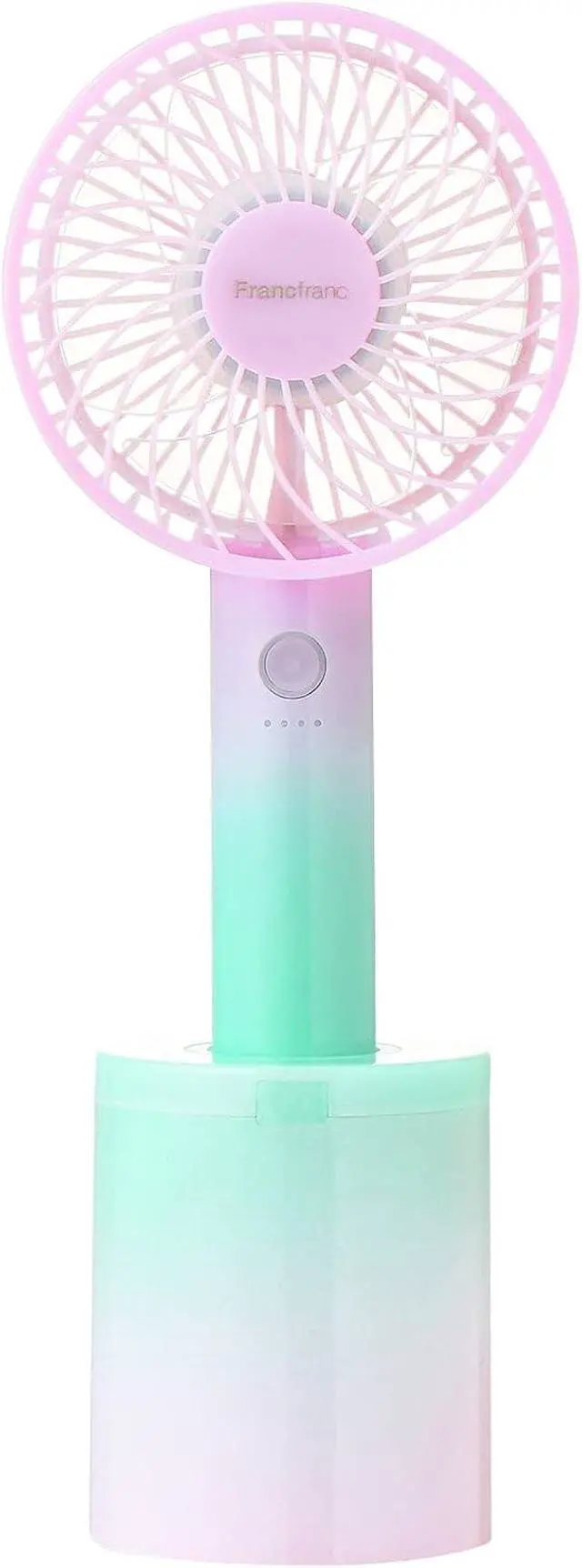 Alt view image 6 of 7 - Francanc Fran Fran Fre Rotating Stand, Gradient Purple, Portable Fan Stand