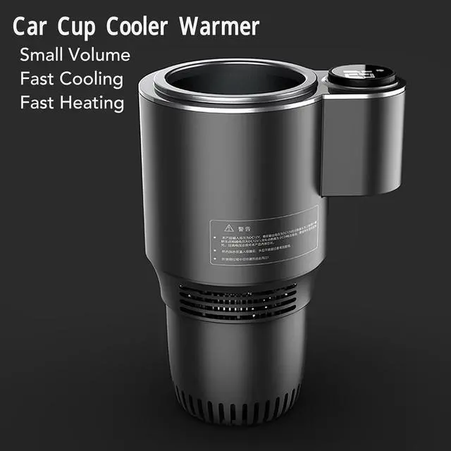 Alt view image 4 of 7 - Car Cup Cooler Warmer Smart Car Cup Mug Holder, 2 in 1 Smart Quick Heating Cooling Car Beverage Cup, Car Tumbler Holder for Coffee Baby Bottles Tea Drinks