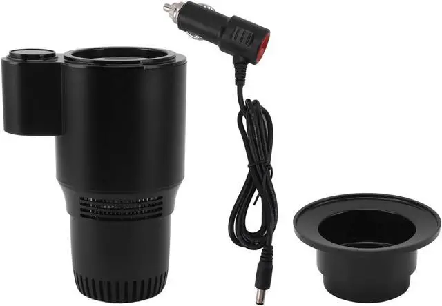 Alt view image 7 of 7 - Car Cup Cooler Warmer Smart Car Cup Mug Holder, 2 in 1 Smart Quick Heating Cooling Car Beverage Cup, Car Tumbler Holder for Coffee Baby Bottles Tea Drinks