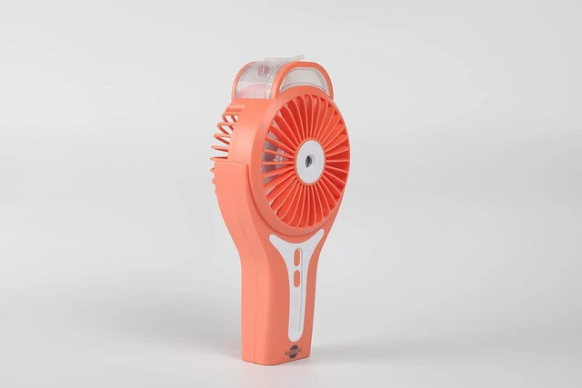 Alt view image 5 of 7 - Sunneday 80019CB Misting Fan, Coral Bell