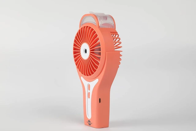 Alt view image 6 of 7 - Sunneday 80019CB Misting Fan, Coral Bell