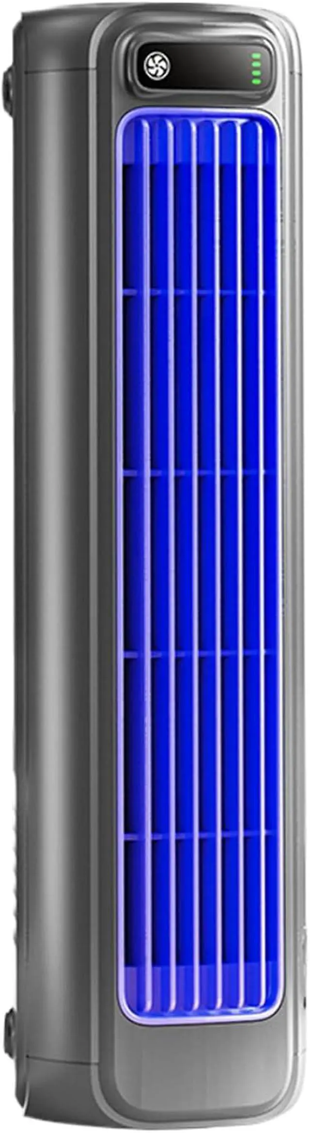 Alt view image 6 of 6 - Floor Fan,12.3" Tower Fans Oscillating Quiet 3 Speeds Cooling Fan for Room, Horizontal/Vertical Floor Fan, USB Bladeless Fan for Bedroom Dormitory Kitchen Office