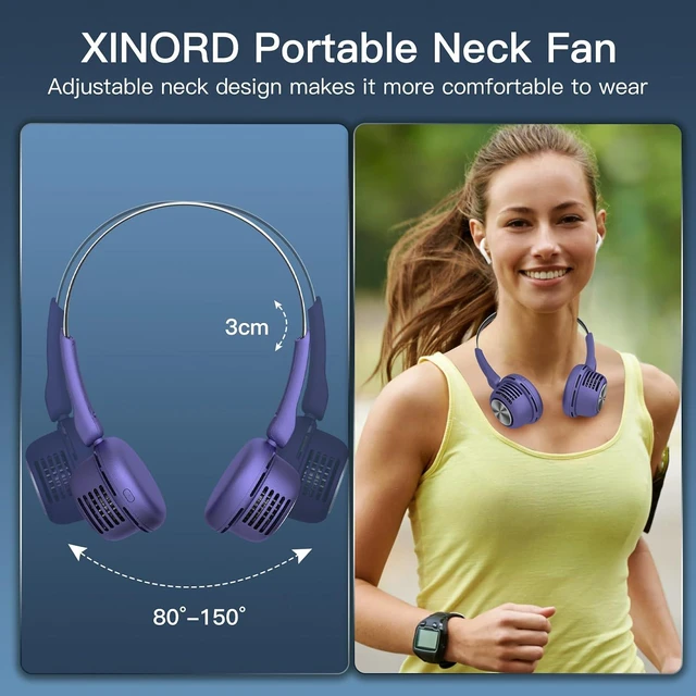 Alt view image 4 of 7 - portable neck fan