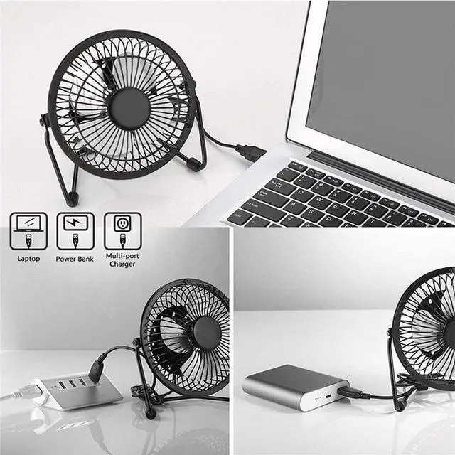 Alt view image 6 of 7 - Riloer 10W Solar Fan USB Charging Cooling Ventilation Portable Car Cooling Fan For Greenhouse Chicken House Camping Black