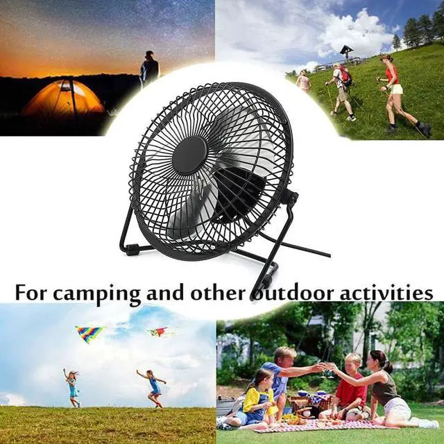 Alt view image 7 of 7 - Riloer 10W Solar Fan USB Charging Cooling Ventilation Portable Car Cooling Fan For Greenhouse Chicken House Camping Black