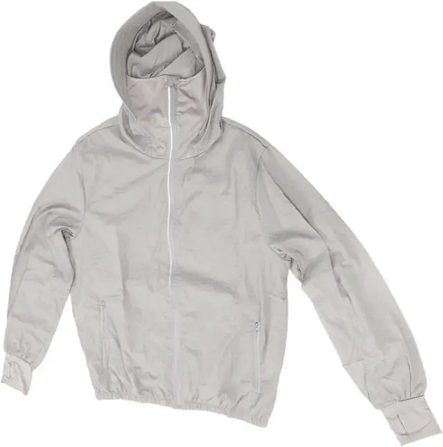 Alt view image 3 of 7 - Fafeicy Cooling Fan Jacket, USB Powered, Lightweight Air Conditioned Workwear with 3 Speed Fan for Men, Ideal for Outdoor Activities and UV Protection (M)