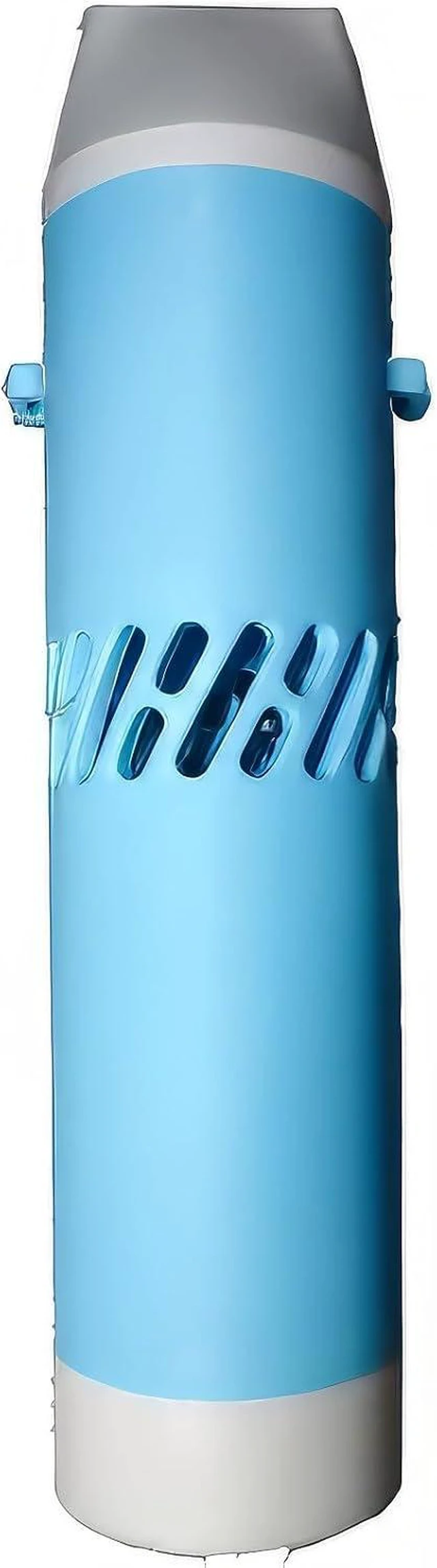 Main image of Fursuit Fan, Halter Neck Fursuit Cooler With Converter, Portable Fan, Rechargeable, Adjustable Wind Speed, Suitable For Travel/cosplay/summer Fan (Color : Light blue)