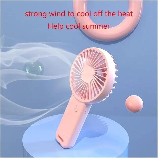 Alt view image 3 of 6 - Cooling Fan USB Eyelash 6 Speed Mini Ventilation Low Noise Strong Wind(White)
