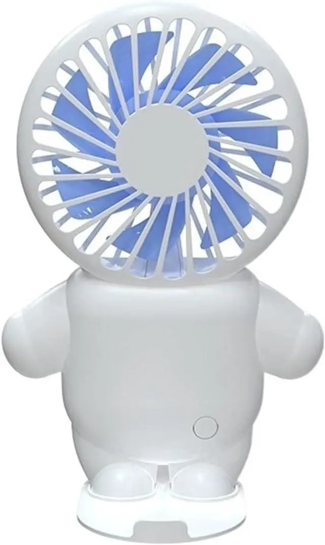 Main image of Mini Usb Small Fan Portable Handheld Desktop Fans Strong Wind(Cute Baby White)