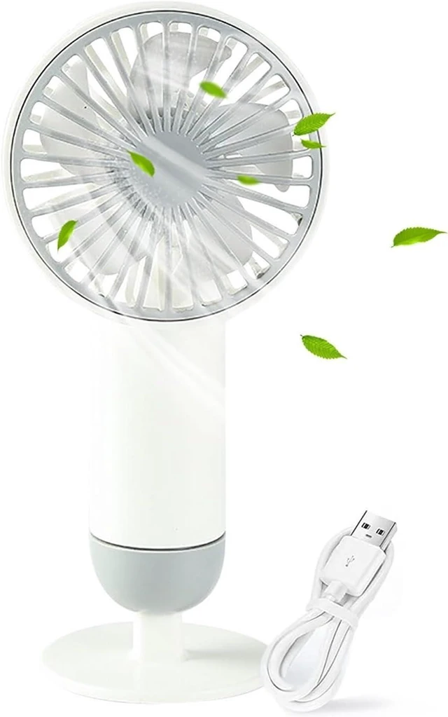 Main image of Mini Fan 500mah RechargeableCreative Usb Charging Portable Silent(White)