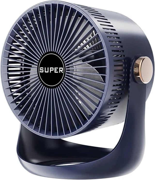 Main image of Air Circulation Fan USB Charging Household Table Shaking Desktop(Blue)
