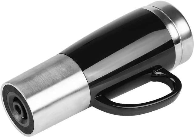 Alt view image 2 of 7 - Travel Friendly Car Electric Cup, 12V 24V Stainless Steel Heating Mug for Coffee and Tea, Ideal for Winter Travel and Car Usage, Black (12V),Other Cosmetics and Supplies