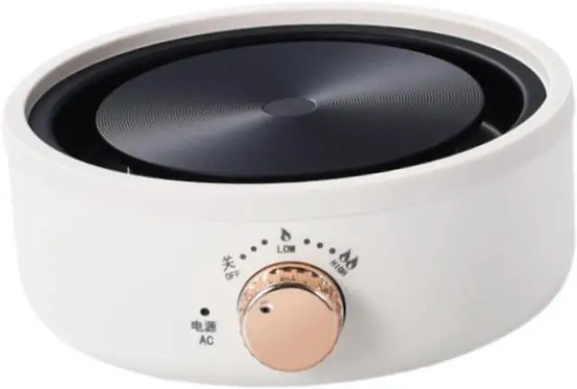 Alt view image 7 of 7 - Electric Stove Ceramic Coffee Heater US Adapter Multipurpose Compact Moka Pot Heating Base Hot Plate for Camping Car Tea Room