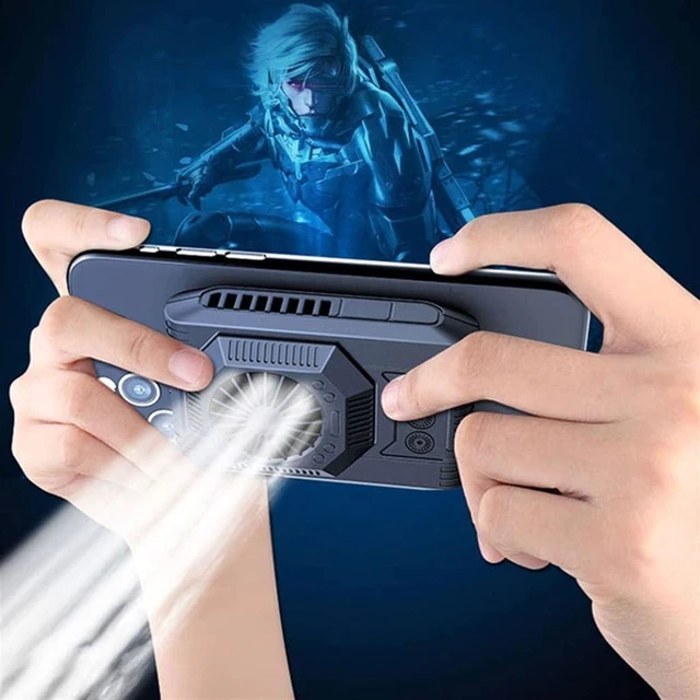 Alt view image 2 of 5 - Portable Plastic Mobile Phone Cooler Gaming Semiconductor Cooling Radiator For Fan For Smartphone Tablet