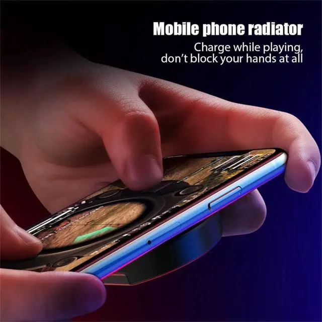 Alt view image 2 of 5 - Universal Mobile Phone Radiator Gaming Cooler Adjustable Portable Holder Heat Sink