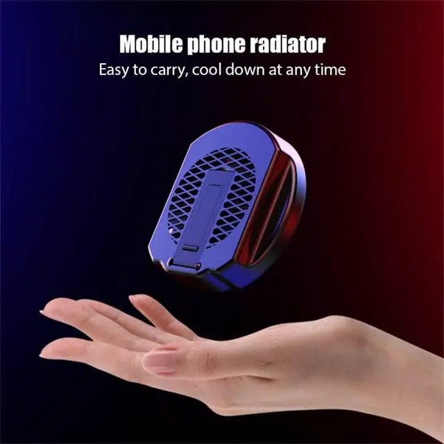 Alt view image 5 of 5 - Universal Mobile Phone Radiator Gaming Cooler Adjustable Portable Holder Heat Sink