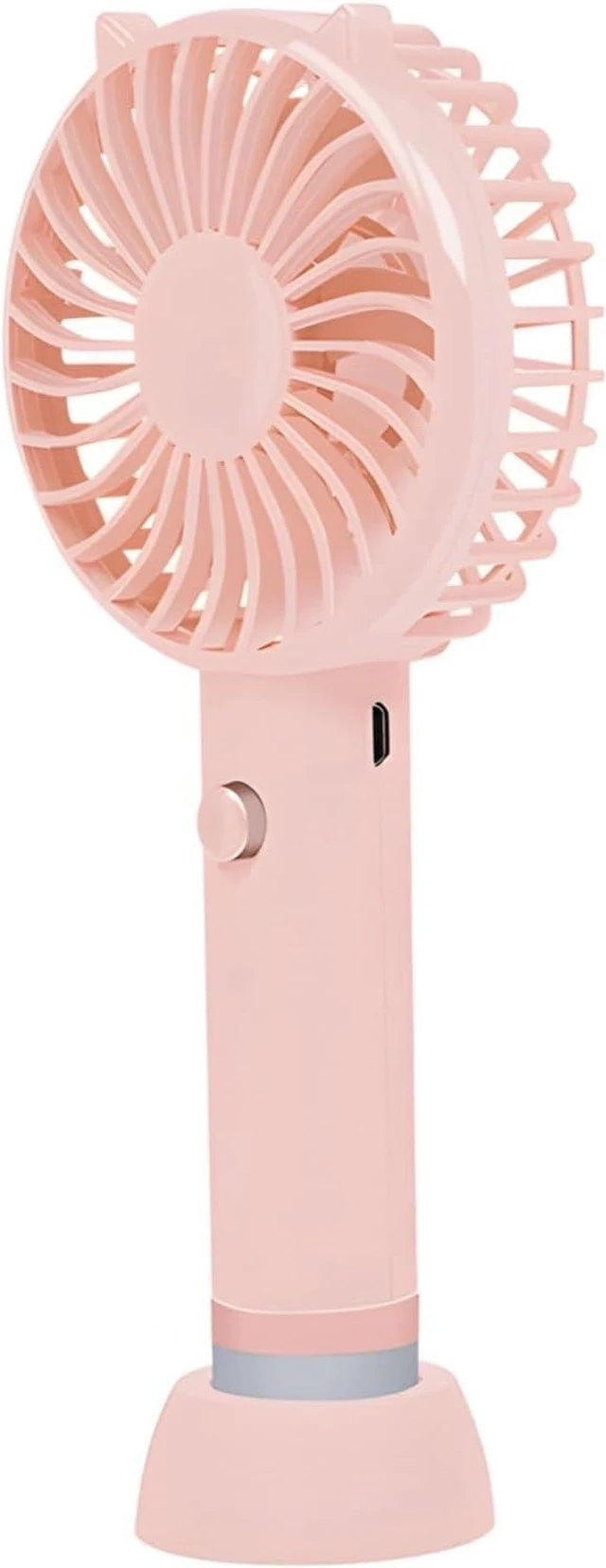 Main image of Usb Powered Mini Handheld Fan With, 2-In-1 Rechargeable Portable Desk