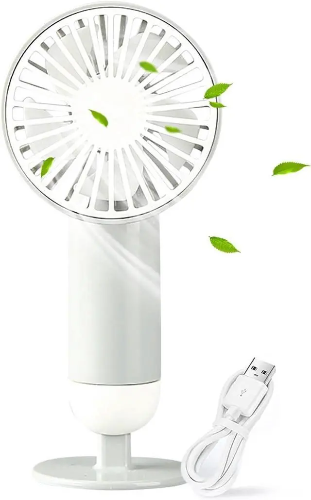 Main image of Mini Fan 500mah RechargeableCreative Usb Charging Portable Silent(Grey)