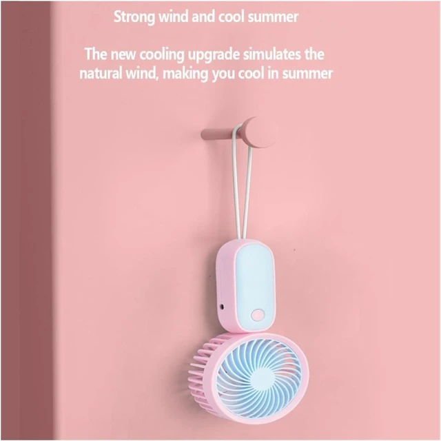 Alt view image 4 of 7 - Handheld Pocket Fans USB Charging Lazy Fan Desktop Mini Portable(3)