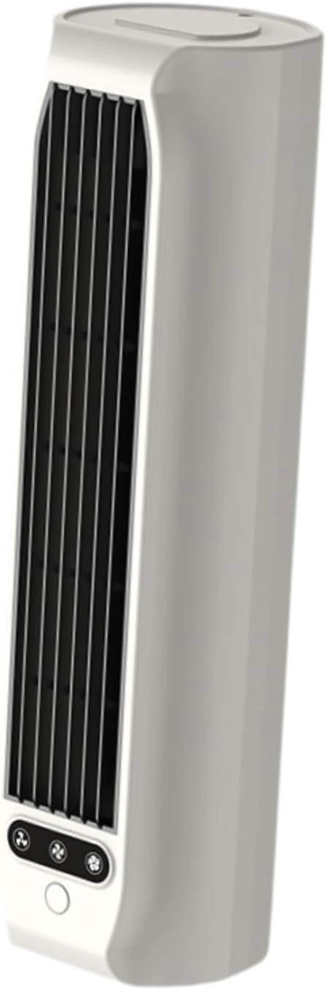 Alt view image 7 of 7 - Fan with 3 Speeds USB Lightweight Quiet Multipurpose Wall Desk Fan for Desktop Living Room Outdoor Home Bedroom, White