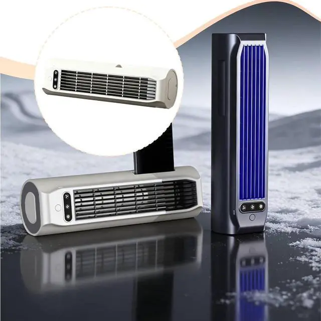 Alt view image 6 of 7 - USB Fan with Wall Mount/Bracket, 9 X 9 X 31.5 Cm, Lightweight, Compact, W, Quiet, Versatile Use, 3, White