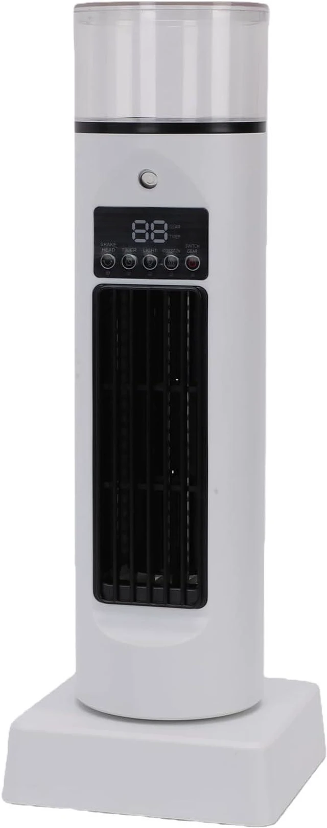 Alt view image 4 of 7 - Tangxi USB Tower Fan Bladeless | 6 Speed Adjustable Timer, Wide Oscillation, Misting Humidifier Desk Fan for Kitchen Office