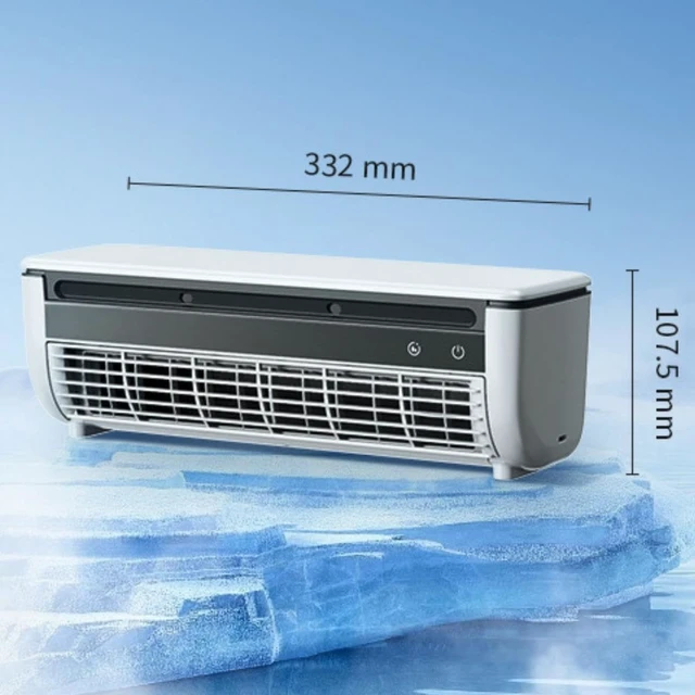 Alt view image 3 of 7 - Fan Desktop Cooling Fan Sturdy Accessories for Dormitory Indoor, White