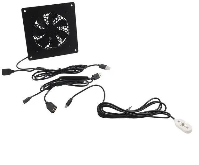 Main image of 120mm USB Fan with Customizable Airflow and Temperature Regulation for Improved Heat Management in Various Devices (FT10S122505EC(60)