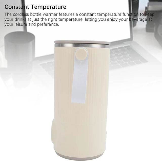Alt view image 7 of 7 - Fabater Portable Bottle Warmer Mixer Multifunctional Cordless Device for Travel and Outdoor Activities Made of Durable ABS