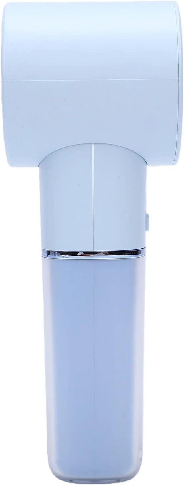 Alt view image 7 of 7 - Fabater Portable Handheld Fan USB Rechargeable Compact Fan for Travel Makeup Use Blue 4500mAh Battery