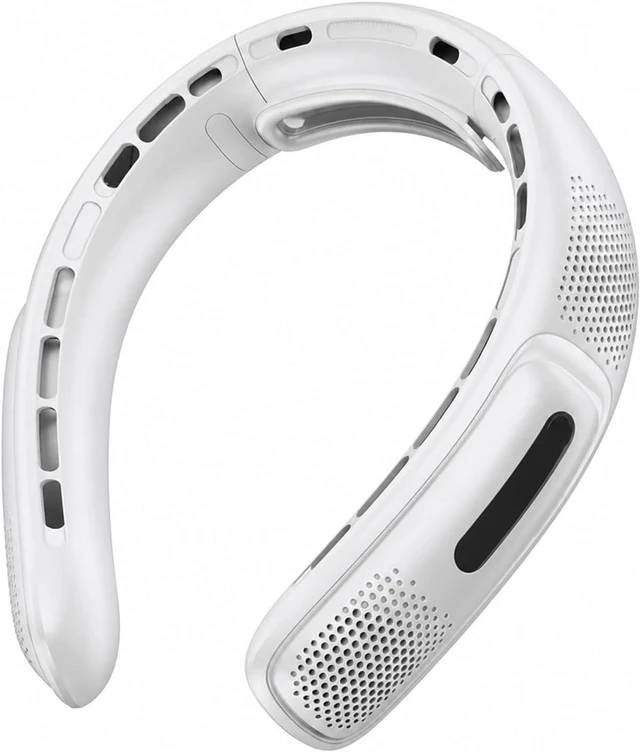 Alt view image 5 of 6 - Ventilateur de cou, USB Neck Hanging Small Portable Fan,pour les Voyages/Activités de plein air