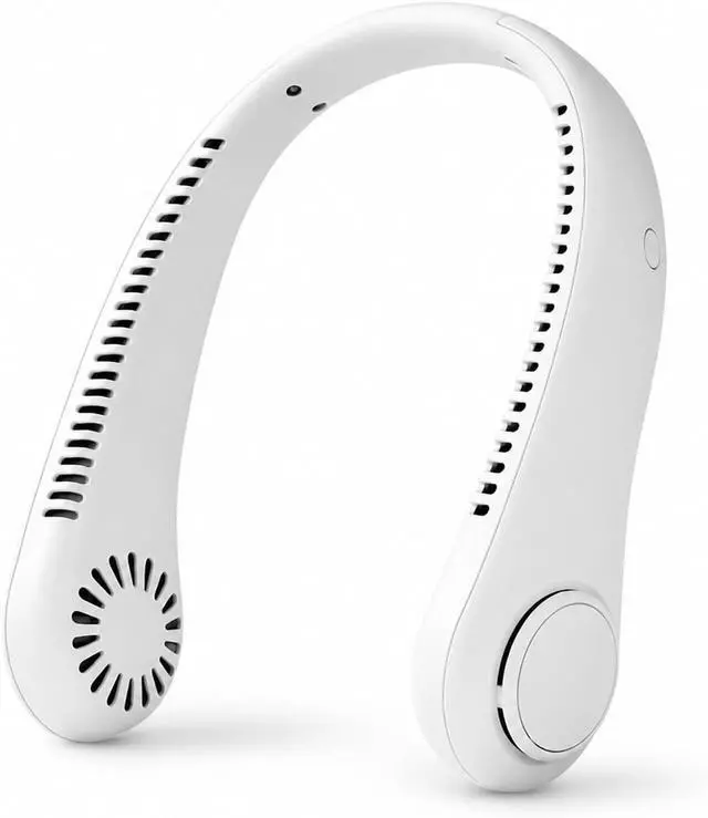 Alt view image 2 of 6 - Ventilateur de cou, Hands Free Neck Fan Portable USB Rechargeable,pour les Voyages/Activités de plein air