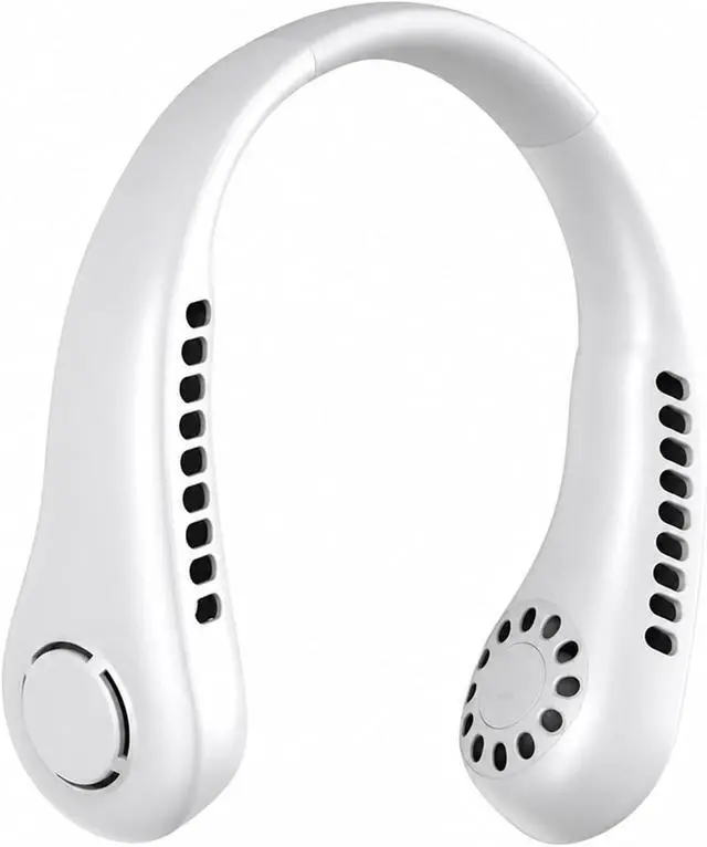 Main image of Ventilateur de cou, Usb Bladeless Hanging Neck Fan,pour les Voyages/Activités de plein air