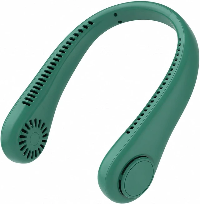 Main image of Ventilateur de cou, Long Neck Portable Bladeless Hanging Rechargeable Fan,pour les Voyages/Activités de plein air
