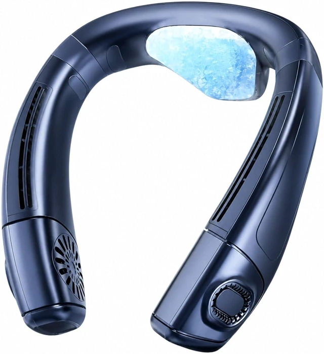 Main image of Ventilateur de cou, Portable Neck Air Conditioner Wearable Fan 6000mAh,pour les Voyages/Activités de plein air