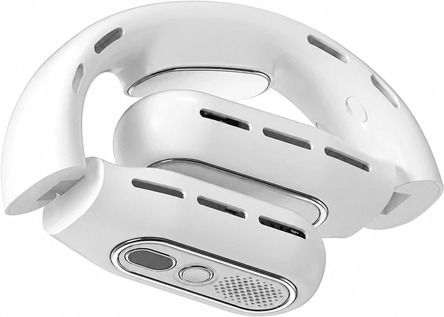 Alt view image 3 of 7 - Ventilateur de cou, USB Charging Portable Leafless Hanging Neck Fan,pour les Voyages/Activités de plein air