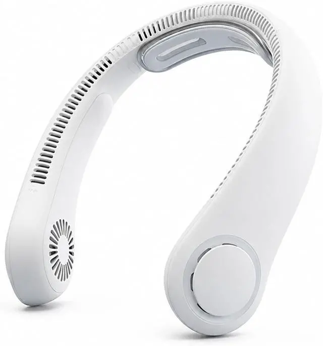 Alt view image 2 of 7 - Ventilateur de cou, Portable Neck Fan FA14X 5000mAh,pour les Voyages/Activités de plein air