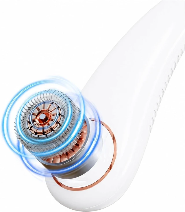 Alt view image 5 of 7 - Ventilateur de cou, Mini Neck Mounted USB Fan,pour les Voyages/Activités de plein air