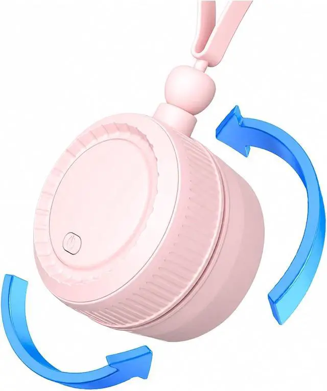Alt view image 5 of 6 - Ventilateur de cou, Bladeless Neck Worn Mini Portable USB Fan,pour les Voyages/Activités de plein air