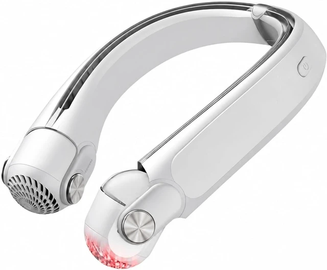 Alt view image 3 of 6 - Ventilateur de cou, Portable Neck Mounted USB Bladeless Fan,pour les Voyages/Activités de plein air