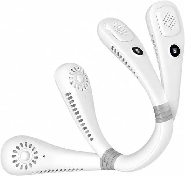 Alt view image 3 of 4 - Ventilateur de cou, Neck Bladeless Fan Mini Portable Silent USB Charging,pour les Voyages/Activités de plein air