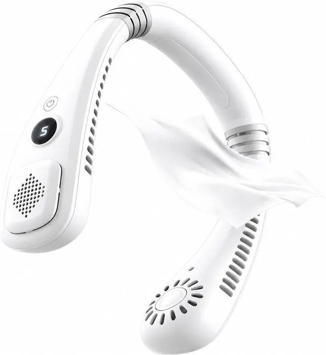 Alt view image 2 of 4 - Ventilateur de cou, Neck Bladeless Fan Mini Portable Silent USB Charging,pour les Voyages/Activités de plein air