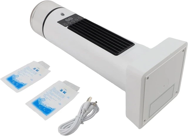 Main image of Leafless Spray Fan, Bladeless Air Cooler with Water Mist, Portable USB Desk Cooling Fan for Office Home Bedroom, Compact White Design(White)
