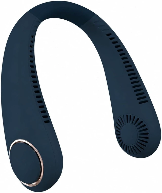 Main image of Ventilateur de cou, Mini Neck Mounted USB Fan,pour les Voyages/Activités de plein air